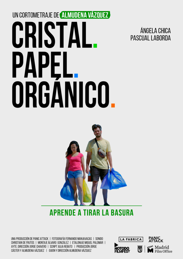 Cristal, papel, orgánico_poster